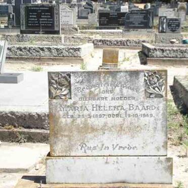 BAARD Maria Helena 1897-1949