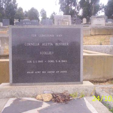 BESTBIER Cornelia Aletta 1887-1963