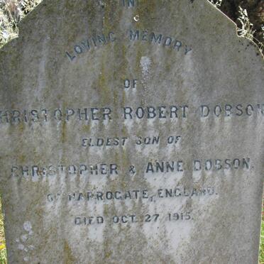 DOBSON Christopher -1915