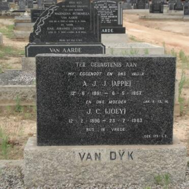 DYK A.J.J., van 1891-1957 &amp; J.C. 1896-1983