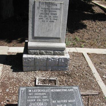 EDAS Jacobus Christian 1920-1990 :: EDAS Jacoba 1885-1942
