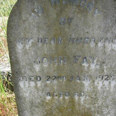 FAY John -1926