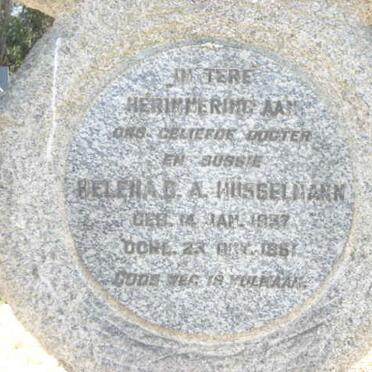 HUSSELMANN Helena G.A. 19?7-19?1