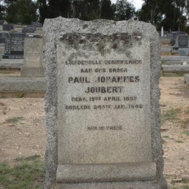 JOUBERT Paul Johannes 1897-1946