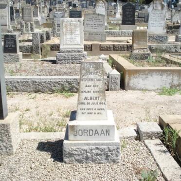 JORDAAN Albert -1939