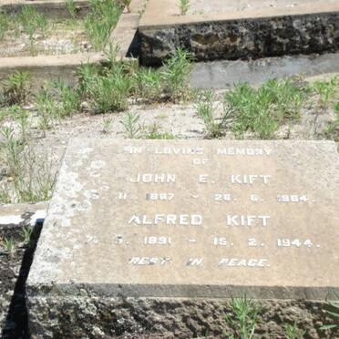 KIFT John E. 1887-1964 :: KIFT Alfred 1891-1944