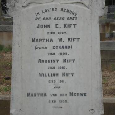 KIFT :: ECKARD :: VAN DER MERWE