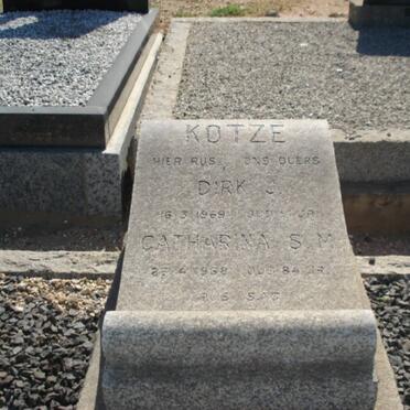 KOTZE Dirk J.-1969 &amp; Catharina S.M. -1968