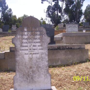 KOCH Helena Catharina Maria nee HOFFMANN 1852-1932