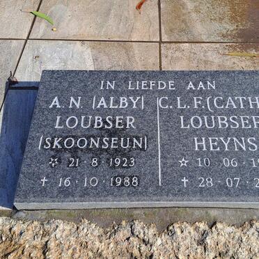 LOUBSER A.N. 1923-1988 :: HEYNS C.L.F., LOUBSER 1925-2021