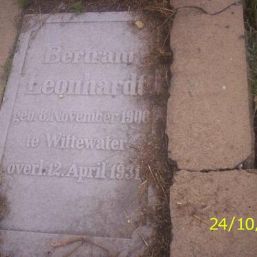 LEONHARDT Bertram 1906-1931