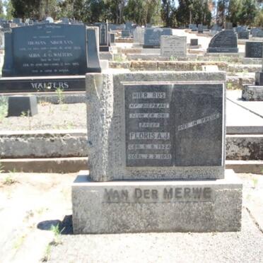 MERWE Floris A.J., van der 1924-1951