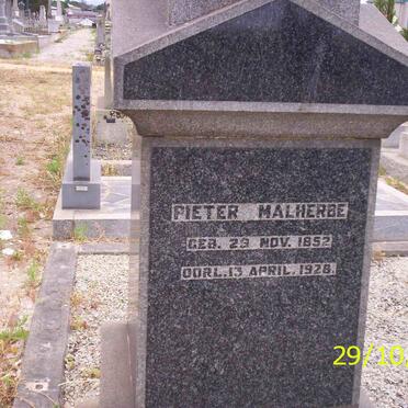 MALHERBE Pieter 1852-1928