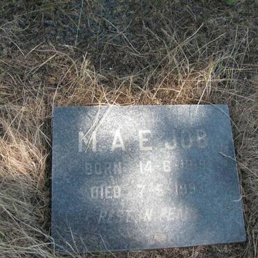 MARSHALL Richard George 1908-1978 &amp; Eileen May 1905-1952 :: JOB M.A.E. 1919-1993