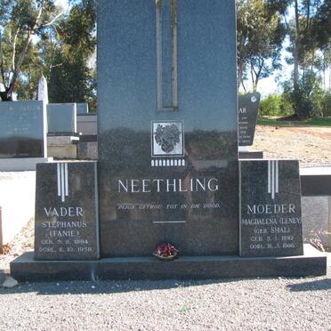 NEETHLING Stephanus 1884-1958 &amp; Magdalena SMAL 1892-1966