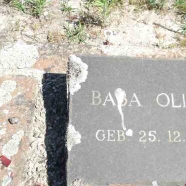 OLIVIER Baba 1960-