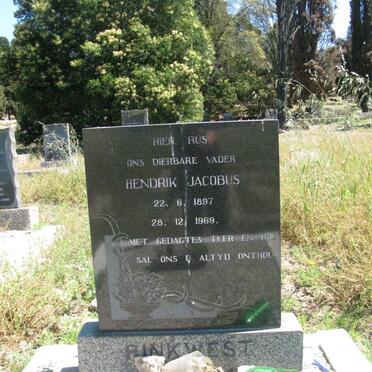 RINKWEST Hendrik Jacobus 1897-1969