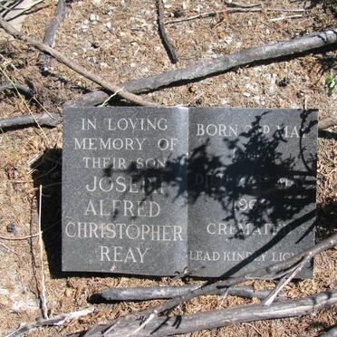 REAY Joseph Alfred Christopher -1963