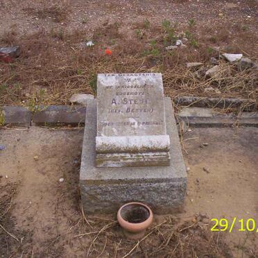 STEYN A., neé BESTER