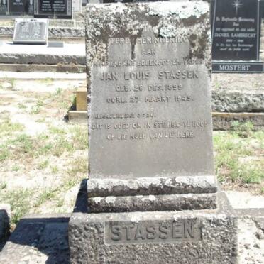 STASSEN Jan Louis 1899-1945