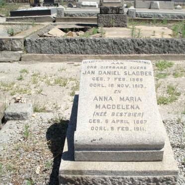SLABBER Jan Daniel 1866-1913 &amp; Anna Maria Magdelena BESTBIER 1867-1911
