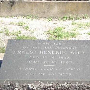 SMIT Ernest Hendrik 1879-1967
