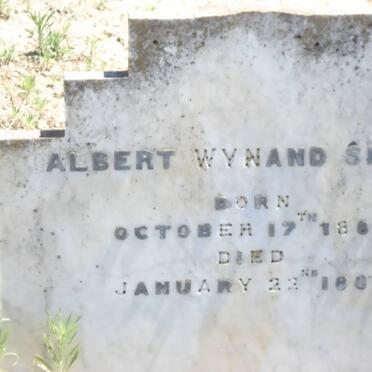 SMUTS Albert Wynand 1880-1888