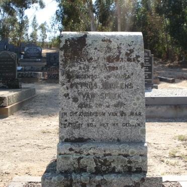 SPEYK Petrus Lourens, van -18?