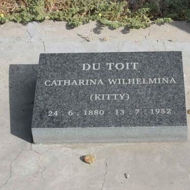 TOIT Catharina Wilhelmina, du 1880-1952