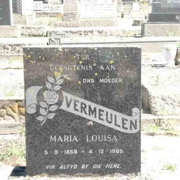VERMEULEN Maria Louisa 1868-1965