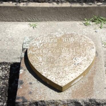 WESTHUIZEN Albert, van der