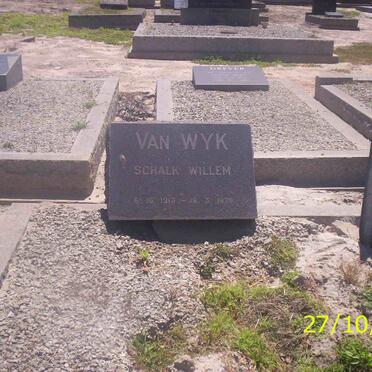 WYK Schalk Willem, van 1913-1978