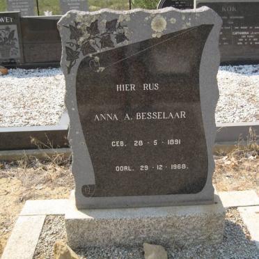 BESSELAAR Anna A. 1891-1968 :: BESSELAAR Louise Maria 1895-1998 