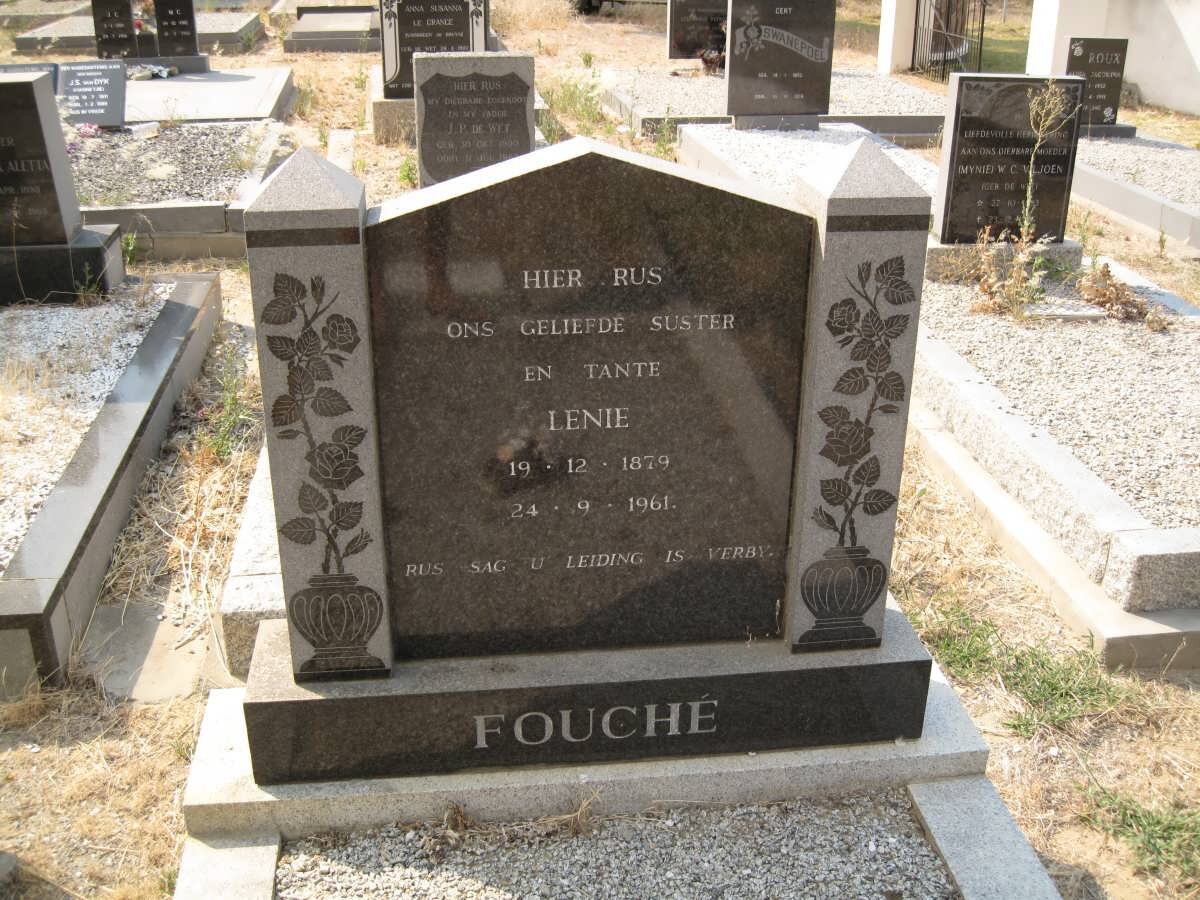 FOUCHÉ Lenie 1879-1961