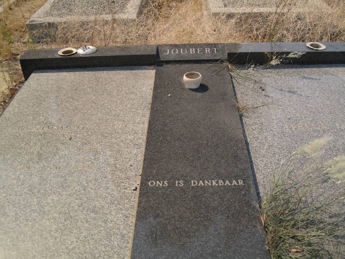 JOUBERT Abraham D. 1904-?? &amp; Stella May 1902-1985