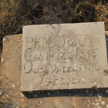 OTTO P.H.M. 1835-19?6