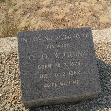 WIGGENS C.O. 1874-1962