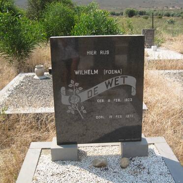 WET Wilhelm, de 1823-1972