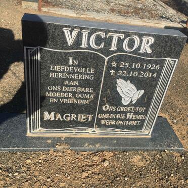 VICTOR Magriet 1926-2014