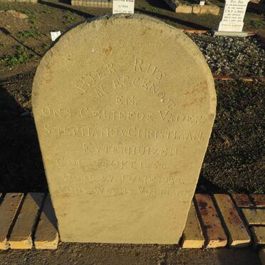 ESTERHUIZEN Stephanus Christiaan 1854-1932