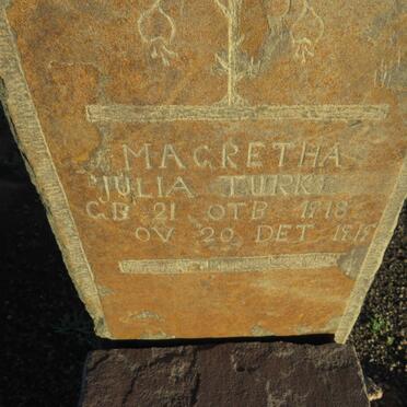 TURKC Magretha Julia 1918-1919