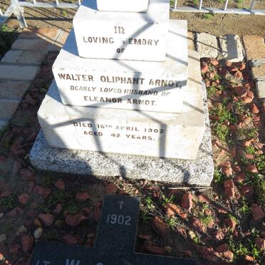 ARNOT Walter Oliphant -1902