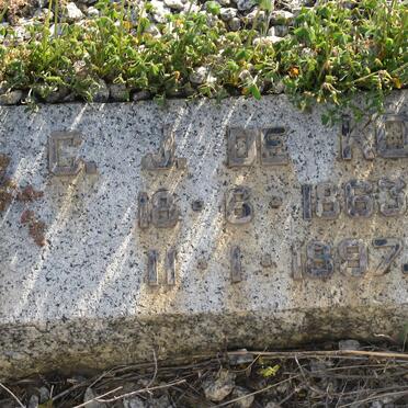 KOCK C.J., de 1863-1897