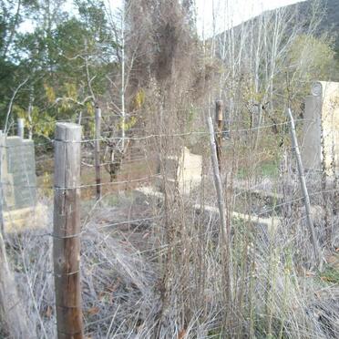 Western Cape, MONTAGU district, Rural (farm cemeteries)