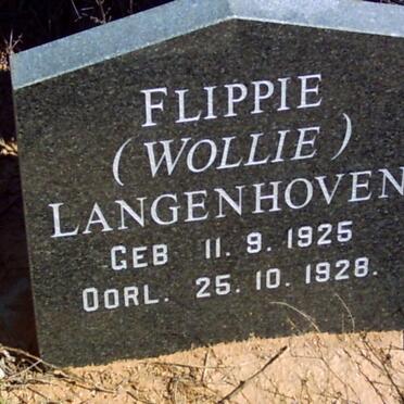 LANGENHOVEN Flippie 1925-1928