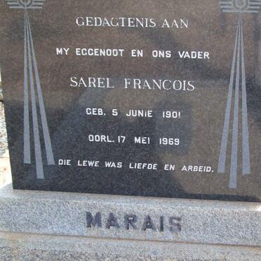 MARAIS Sarel Francois 1901-1969