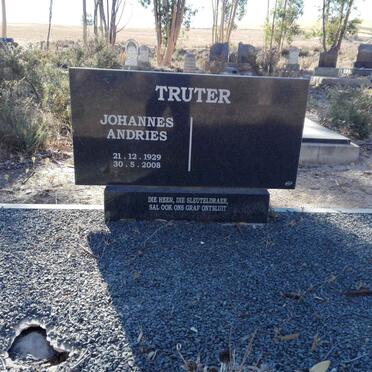 TRUTER Johannes Andries 1929-2008