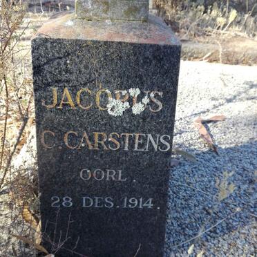 CARSTENS Jacobus C. -1914