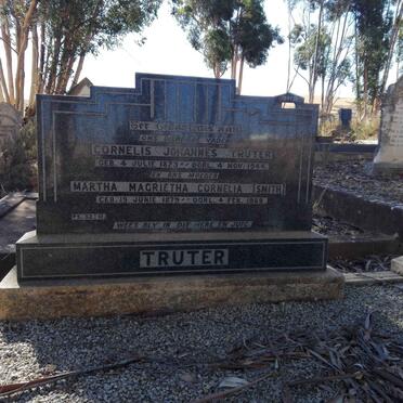 TRUTER Cornelis Johannes 1873-1944 & Martha Magrietha Cornelia SMITH 1879-1968