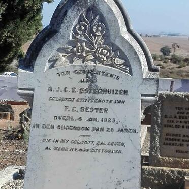 ESTERHUIZEN A.J.C.E. ?-1923